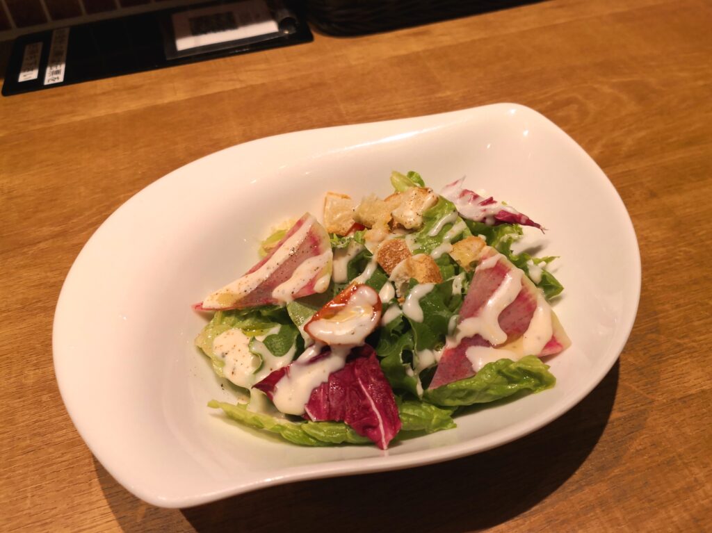 オプションのミニサラダ｜ド・マーレ湘南 藤沢店